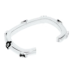 Flower Power - Cuff - Black Enamel - 925 Sterling Silver - Gab Mc Neil