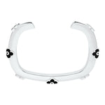 Flower Power - Cuff - Black Enamel - 925 Sterling Silver - Gab Mc Neil