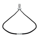 Lone Star - Necklace - 925 Sterling Silver - Braided Leather - Gab Mc Neil