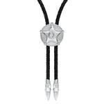 Lone Star - Necklace - 925 Sterling Silver - Braided Leather - Gab Mc Neil
