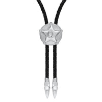 Lone Star - Necklace - 925 Sterling Silver - Braided Leather - Gab Mc Neil