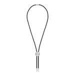 Lone Star - Necklace - 925 Sterling Silver - Braided Leather - Gab Mc Neil