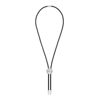 Lone Star - Necklace - 925 Sterling Silver - Braided Leather - Gab Mc Neil